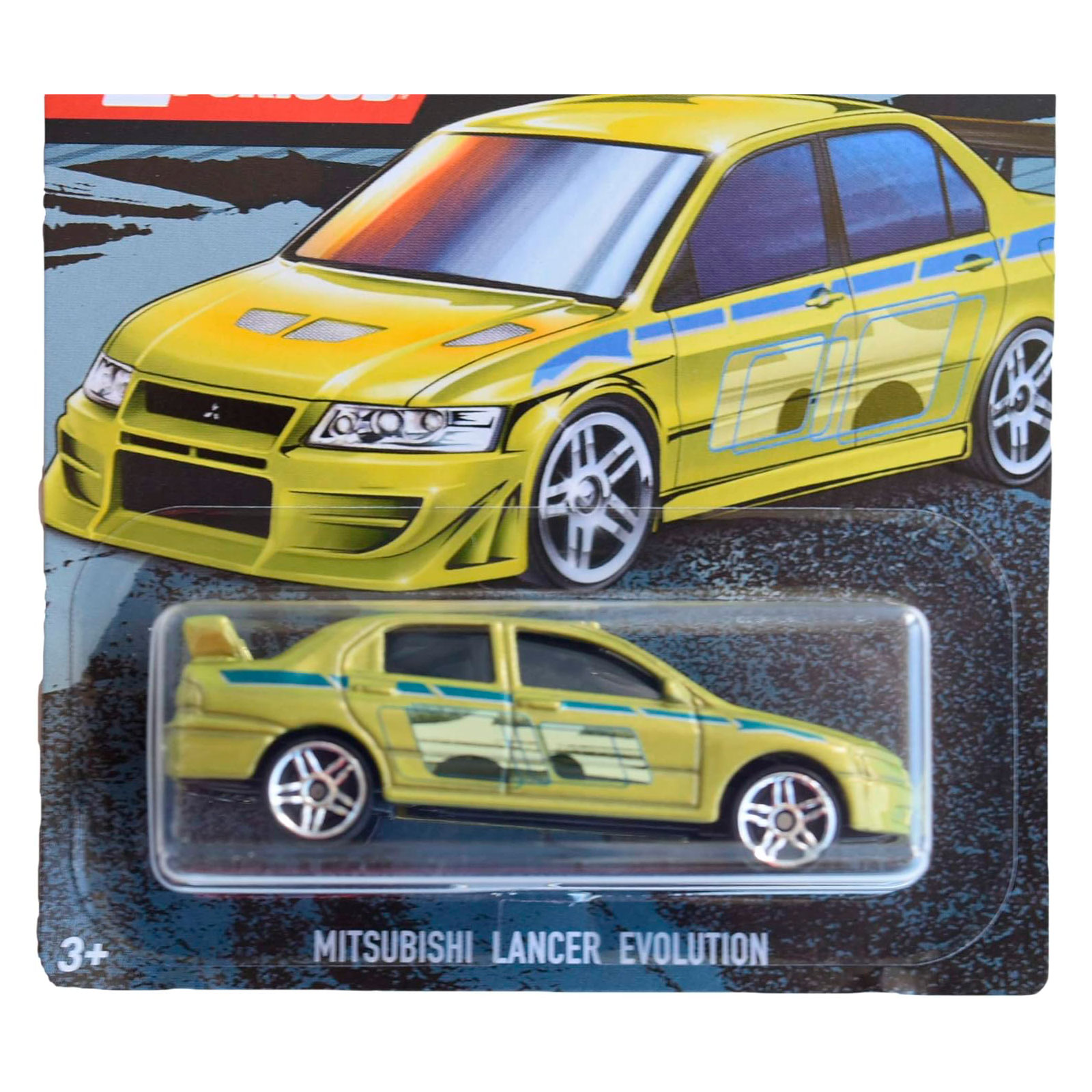 MITSUBISHI EVOLUTION - BRIAN - FAST AND FURIOUS – Rápidos y Furiosos · imagen 3