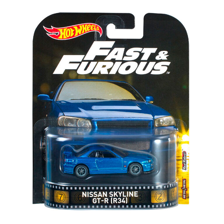 NISSAN SKYLINE R34 PREMIUM - Brian - FAST AND FURIOUS – Rápidos y Furiosos