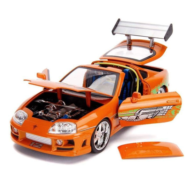 TOYOTA SUPRA MK4 - NARANJA + Personaje Brian O’Conner - Rápidos y Furiosos · imagen 4