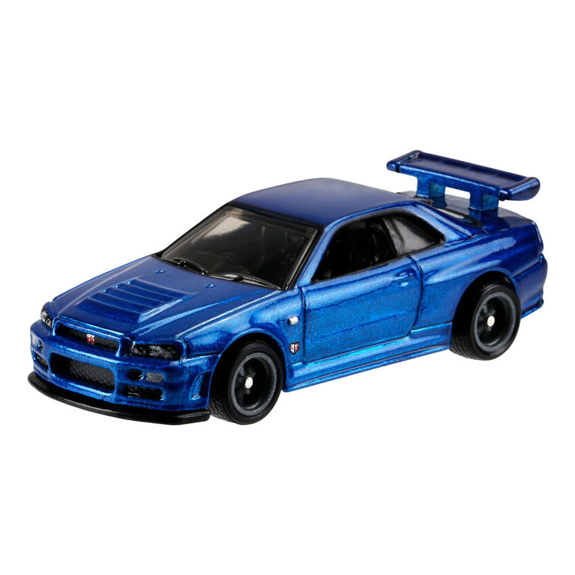 NISSAN SKYLINE R34 - HOT WHEELS PREMIUM - Brian - FAST AND FURIOUS – Rápidos y Furiosos · imagen 3