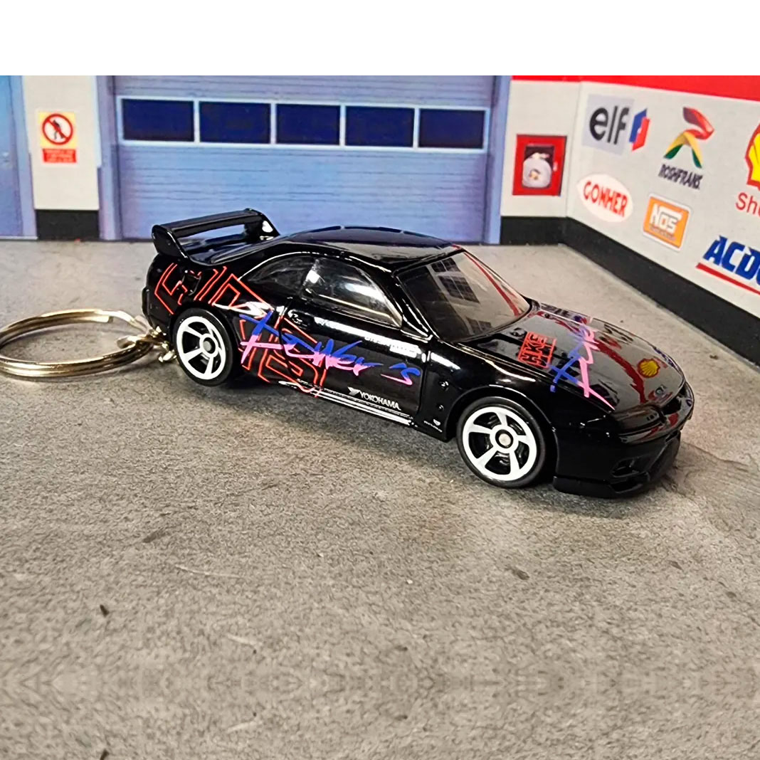 NISSAN SKYLINE GT-R R33 - HKS - Llavero · imagen 1